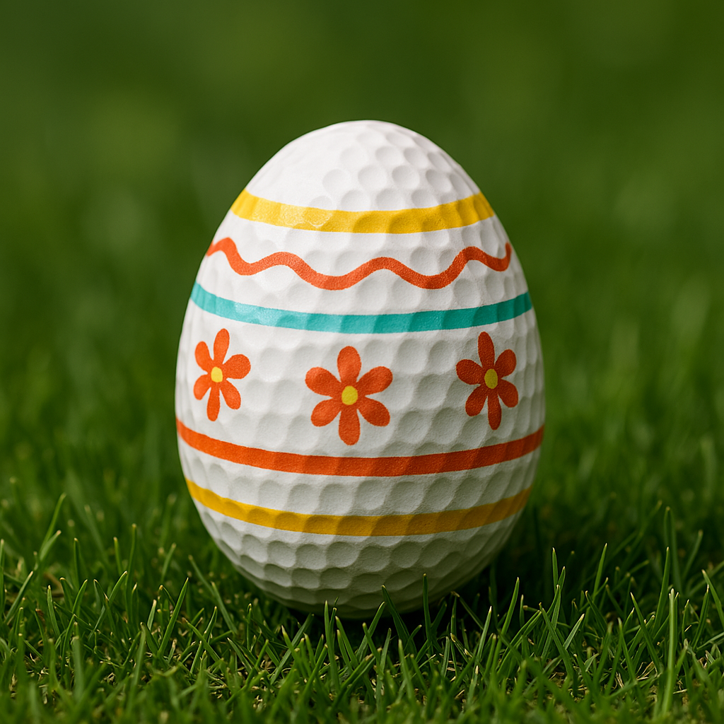 Golfball Osterei